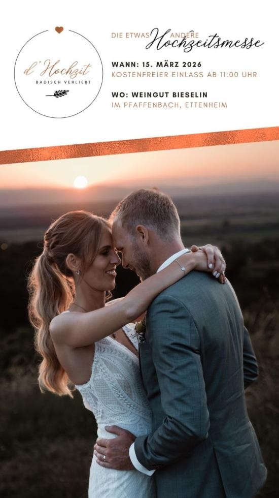 D'Hochzit - Badisch verliebt D'Hochzit - Badisch verliebt
