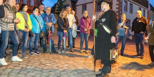 2019 Ettenheim Nachtwächterführung Bild von Decoux, wird gekauft