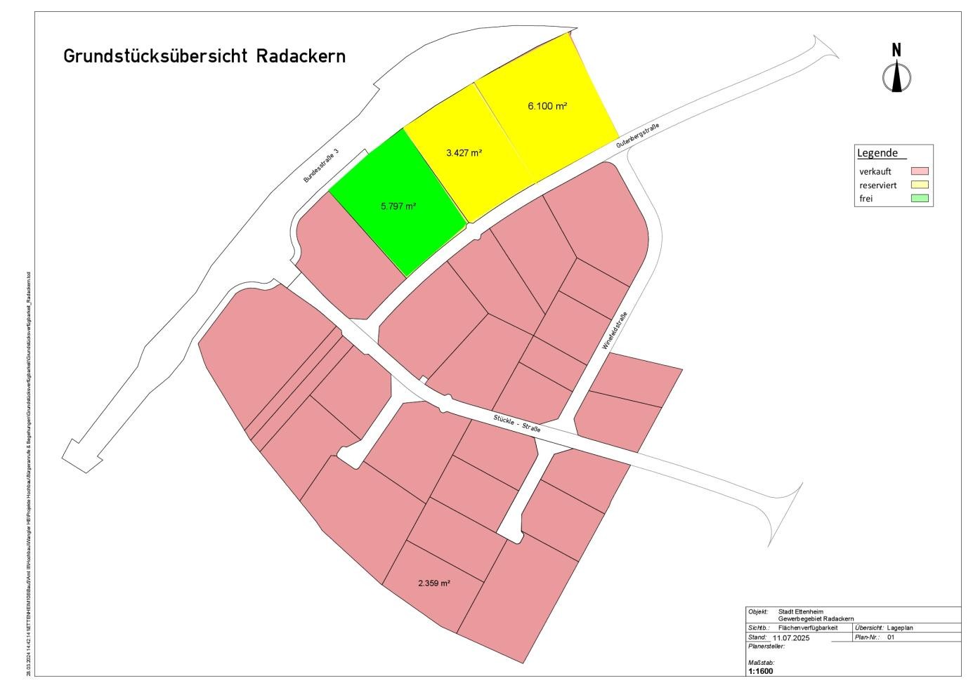 Belegungsplan Radackern IV Belegungsplan Radackern IV