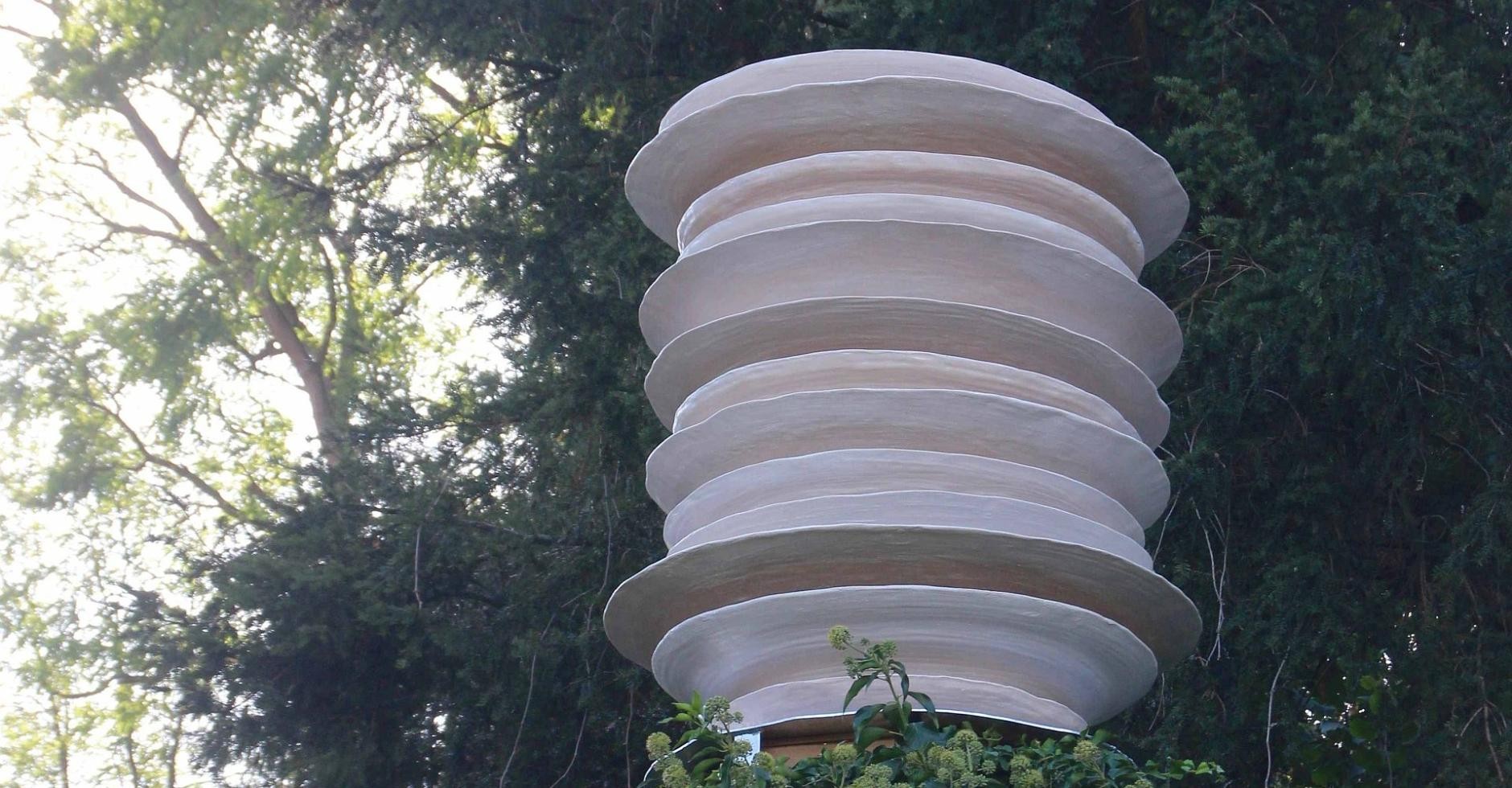 Skulptur Matilde Grau Skulptur Matilde Grau