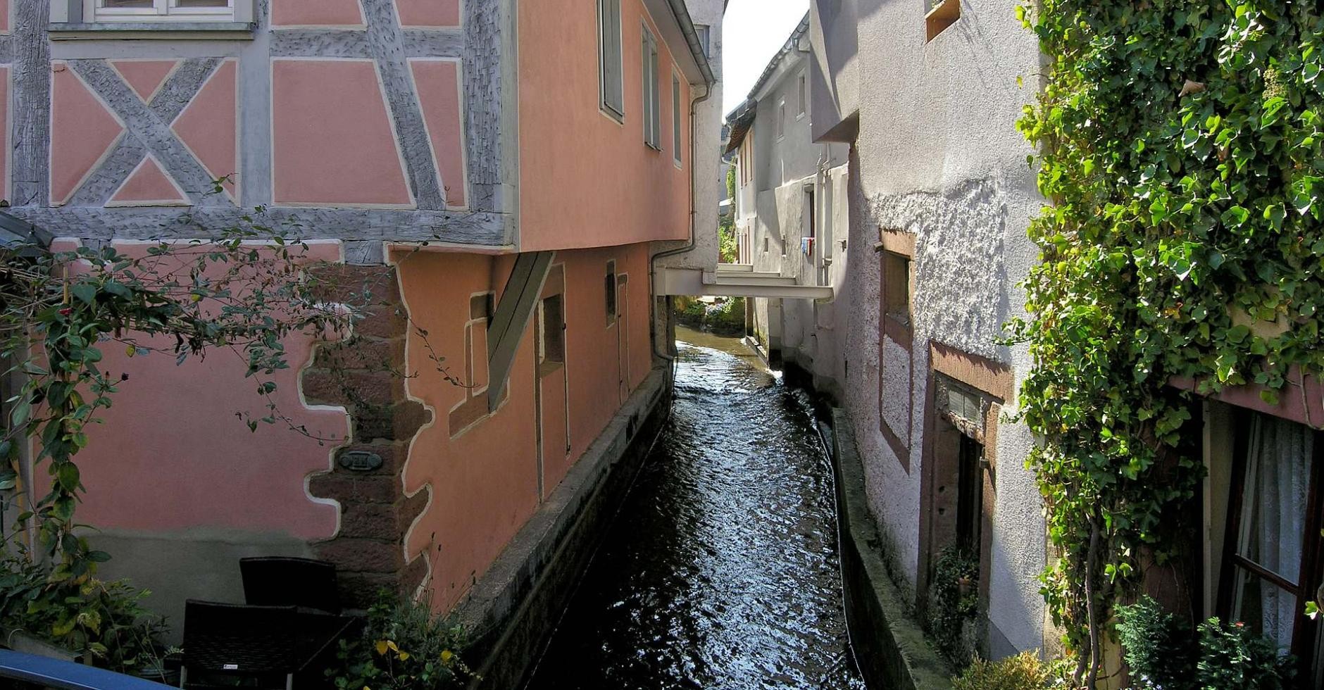 Kanal im früheren Gerberbereich Kanal im früheren Gerberbereich in Ettenheim