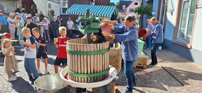 Bürgermeister in Aktion