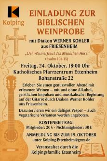 Biblische Weinprobe