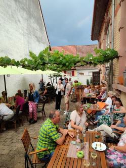 Innenhof Gasthaus Lamm