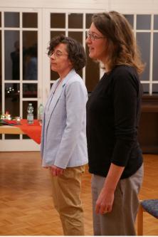 Dorothea Wolf und Ariane Wagner