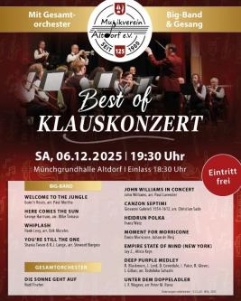Jahreskonzert Musikverein Altdorf