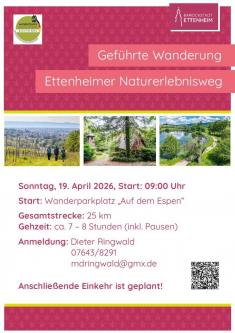 Flyer Naturerlebnisweg