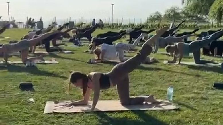 Pilates auf dem Heuberg