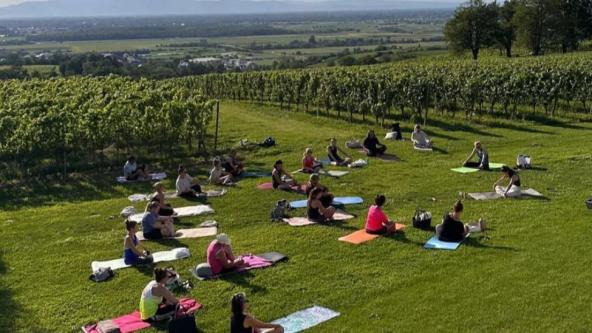 Yoga auf dem Heuberg
