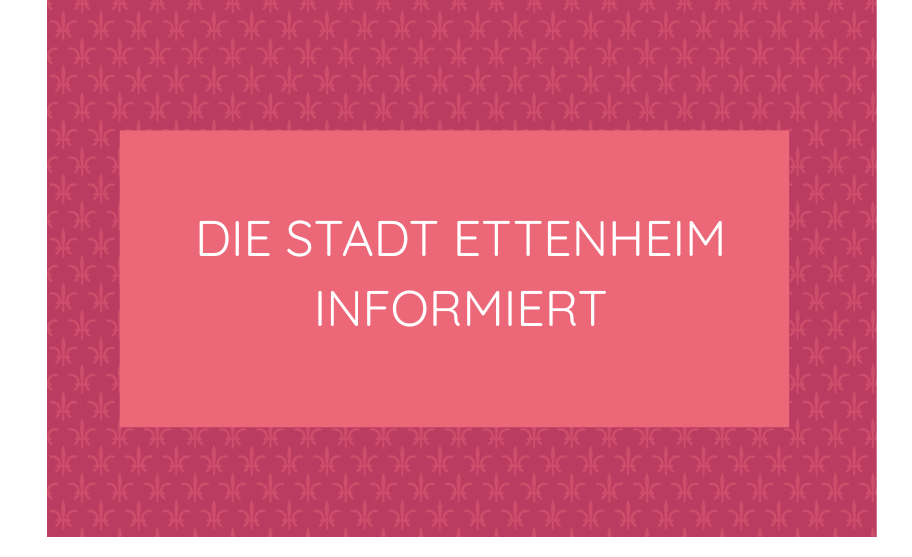 Symbolbild: Die Stadt Ettenheim informiert