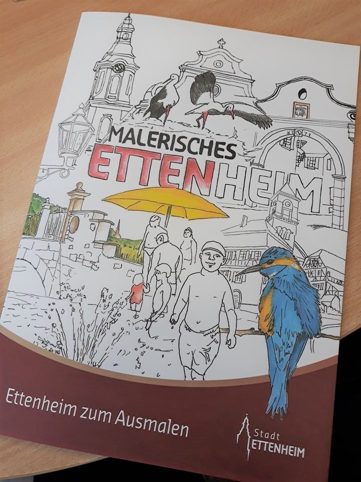 Abbildung Deckblatt des Malbuches