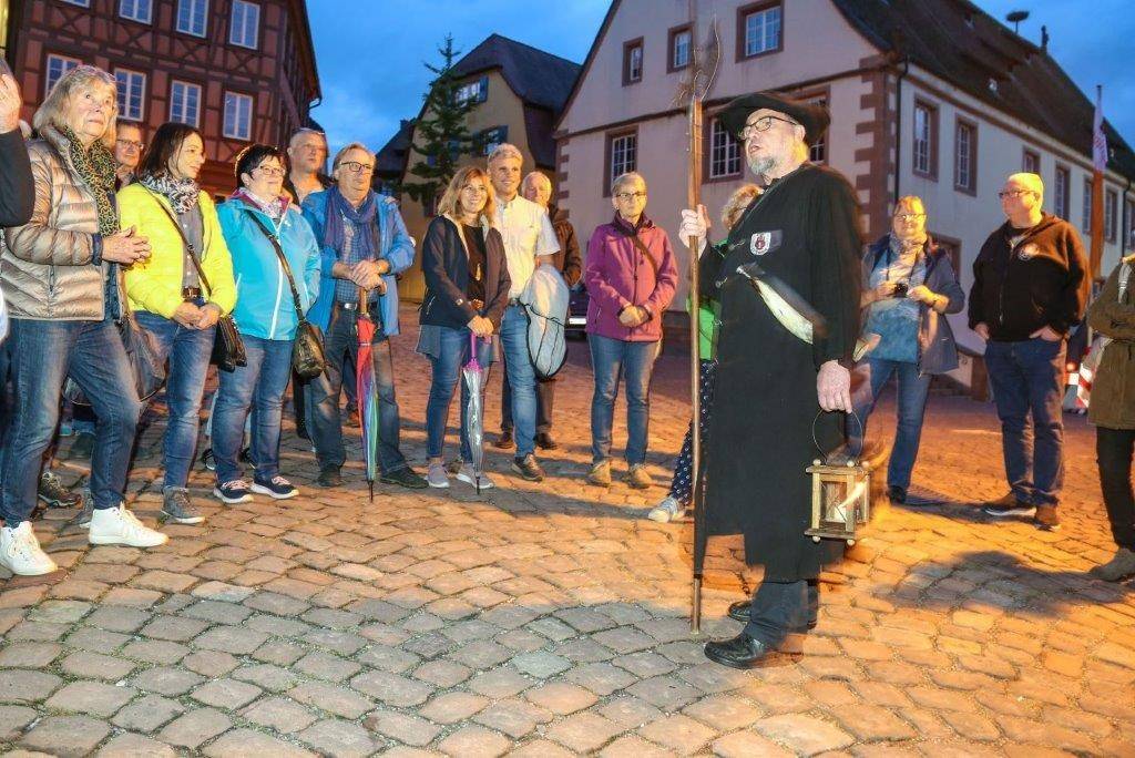 Teilnehmende Nachtwächterführung