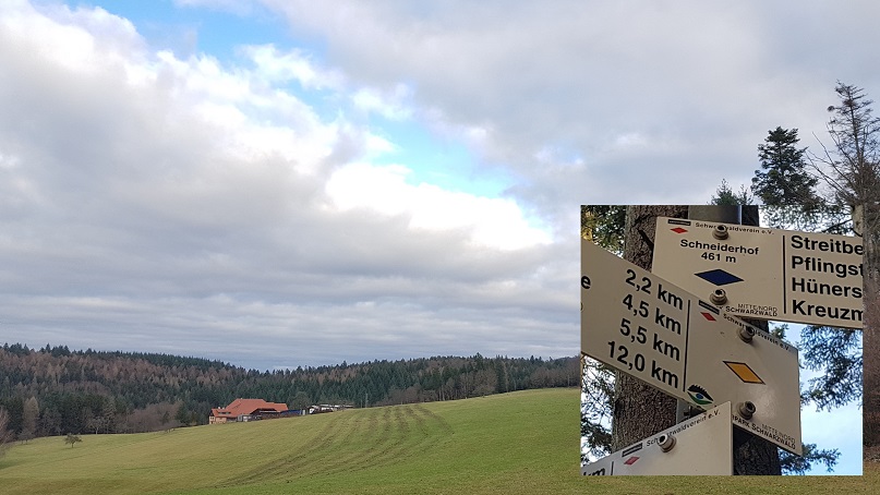 Der Schneiderhof auf dem Streitberg