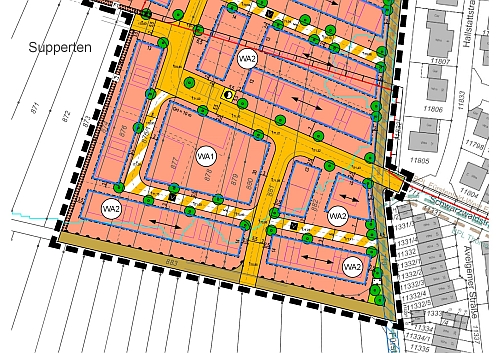 Ausschnitt Geo-Portal Ettenheim