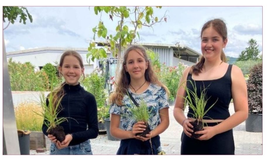 v.l. Josephine Epperlein, Momo Epperlein und Milana Ring 