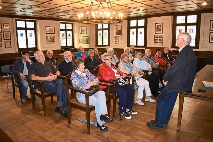 Empfang  des Seniorenrats Ettenheim in Benfeld bei Robert Muckensturm 2019