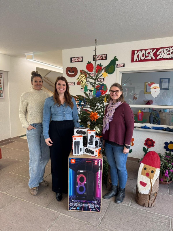 Katrin Rascher, Annes Osner und die Schulleiterin Kim Funke