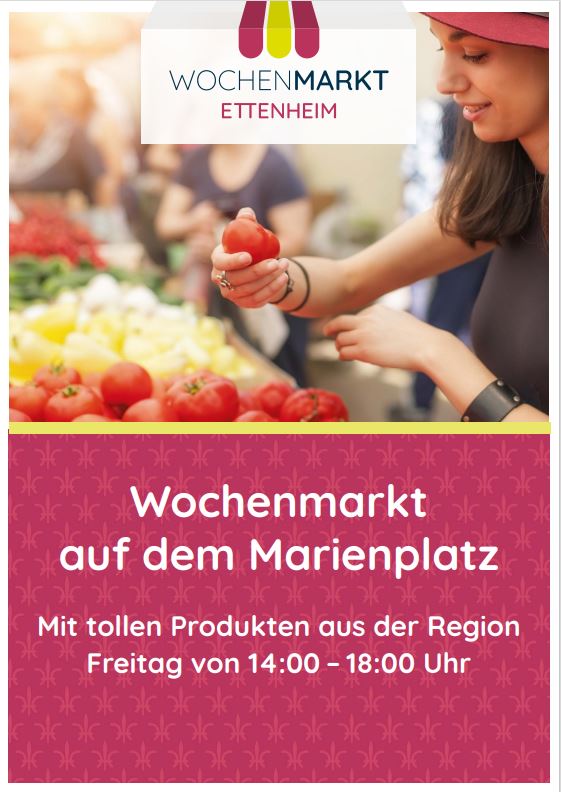 Wochenmarkt am Freitag